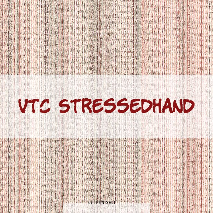 VTC StressedHand example